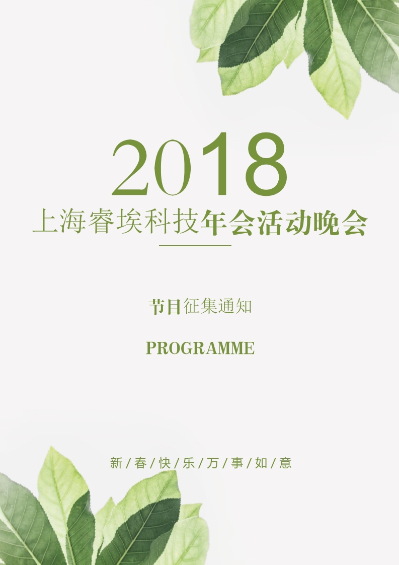 2018年上海睿埃科技年会